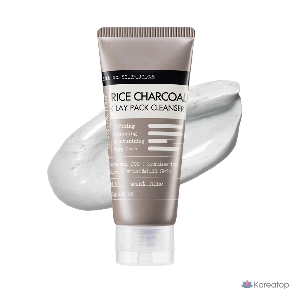 Очищающая маска для пор Derma Factory Smooth Pore Clay Pack Cleanser, 100 г, 1 шт.