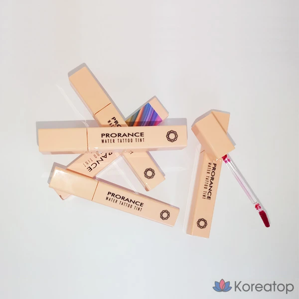 Блеск для губ Prorance Water Tattoo Tint Lip Gloss, № 02, нежно-розовый, 1 шт., фото 2