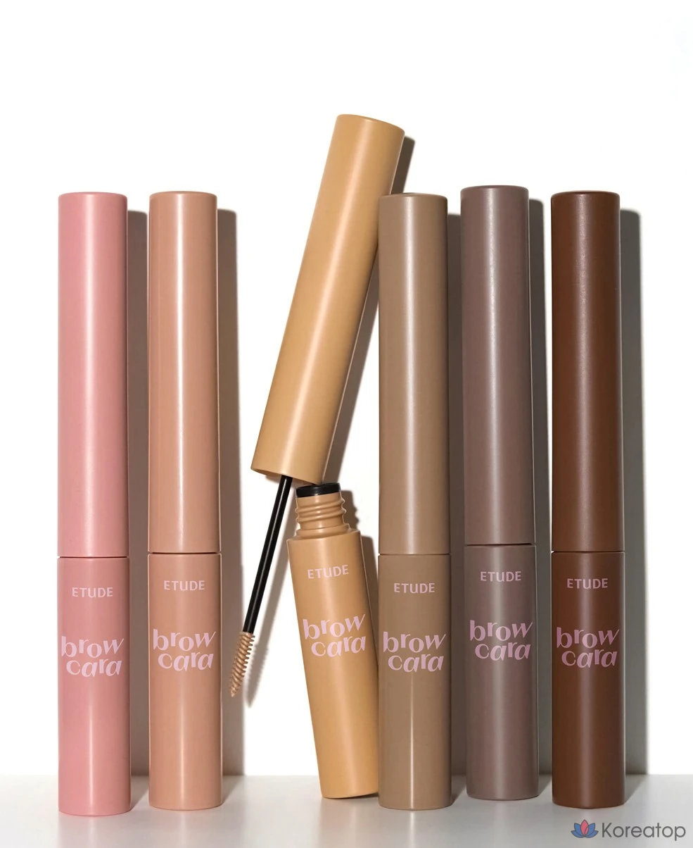 Карандаш для бровей Etude House Drawing Eyes Coloring Browcara, оттенок 06 Blush Pink, 5 г, 1 шт., фото 3
