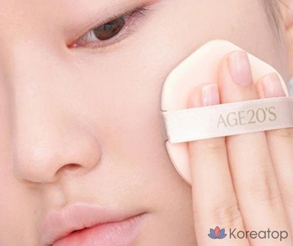 Увлажняющая тональная основа Signature Essence Cover Foundation Pact Master Moisture Foundation в футляре + сменный блок 14 г, 2 шт., № 21, 1 шт., фото 7