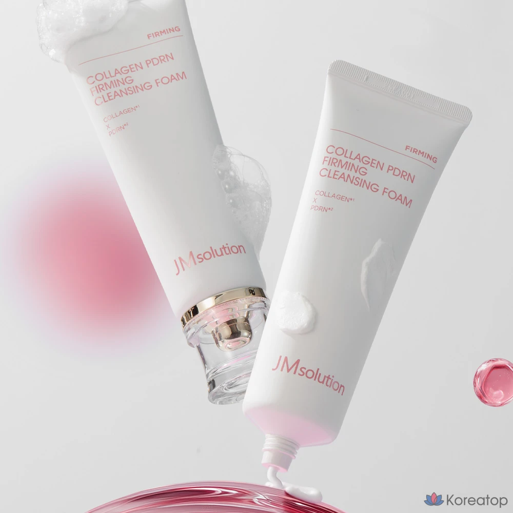 Очищающая пенка для лица JM Solution Collagen PDRN с коллагеном, 1 шт., 120 мл