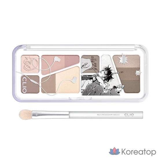Палетка теней Clio Pro Eye Palette Air, 013 When I'm Sad, I Dance Hip Hop [Unplugged Boy], 1 шт.
