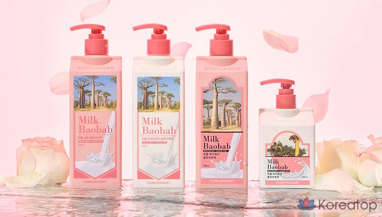 Гель для душа Milk Baobab Perfume Body Wash с ароматом «Цветочный букет», 500 мл, 1 шт.