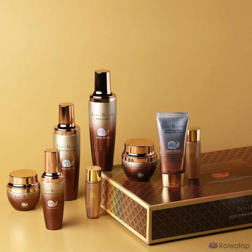 Набор для ухода за кожей Jant Blanc Snail Snail Snail Mucus Filtrate, 6 предметов (5 комплектов), фото 2