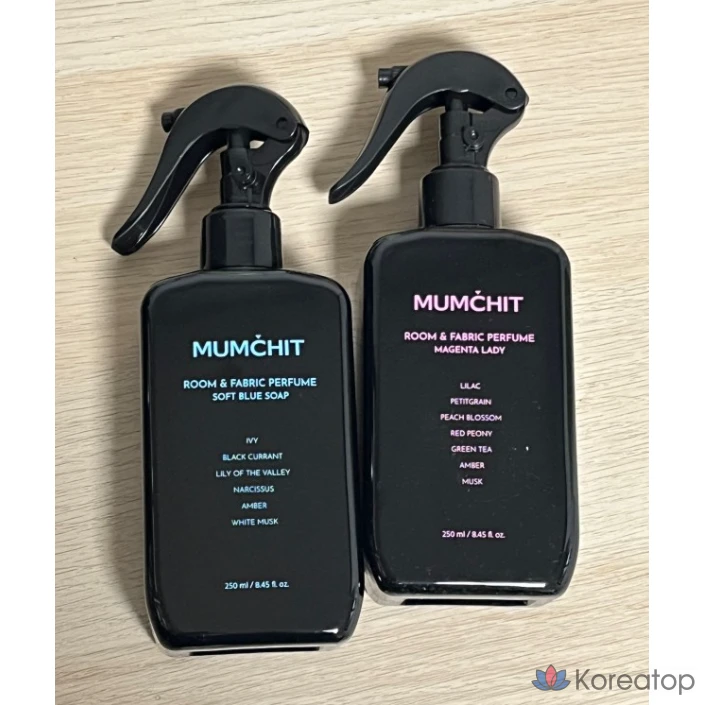 Ароматизатор для ткани большого объема / Дезодорант для ткани MUMCHIT, мягкое синее мыло (аромат мыла), 250 мл, 1 шт., фото 2