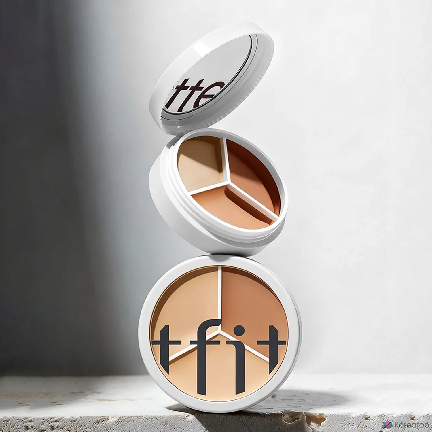 Консилер Tipit Cover Up Pro 15 г, нейтральный, 1 шт., светло-бежевый, натуральный бежевый, темно-бежевый