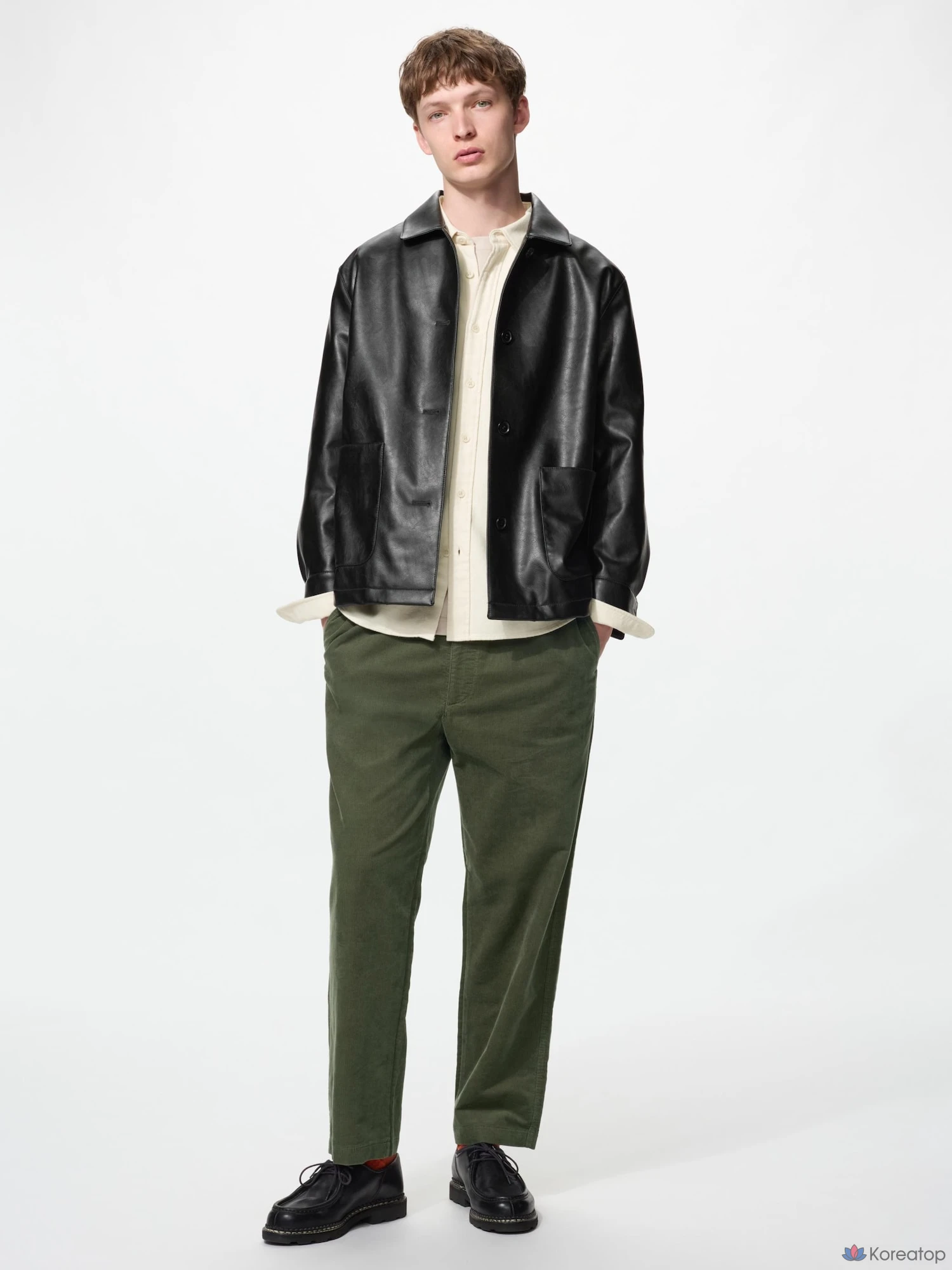 Брюки Uniqlo Corduroy Easy Ankle Pants