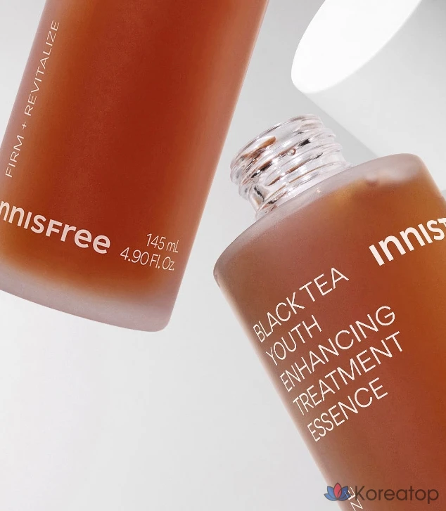 Эссенция для омоложения кожи с черным чаем Innisfree, 145 мл, 1 шт., фото 5