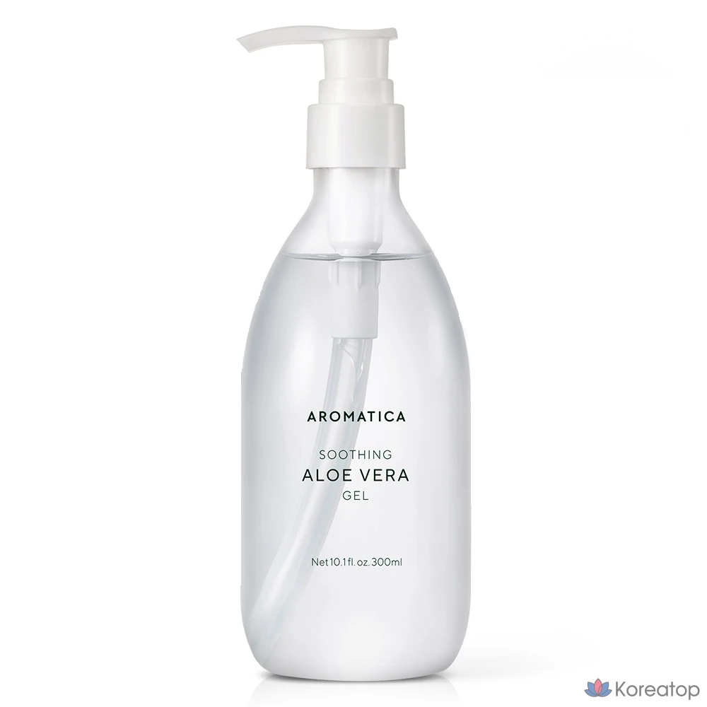 Aromatica Успокаивающий гель алоэ вера, 300 мл, 1 шт.