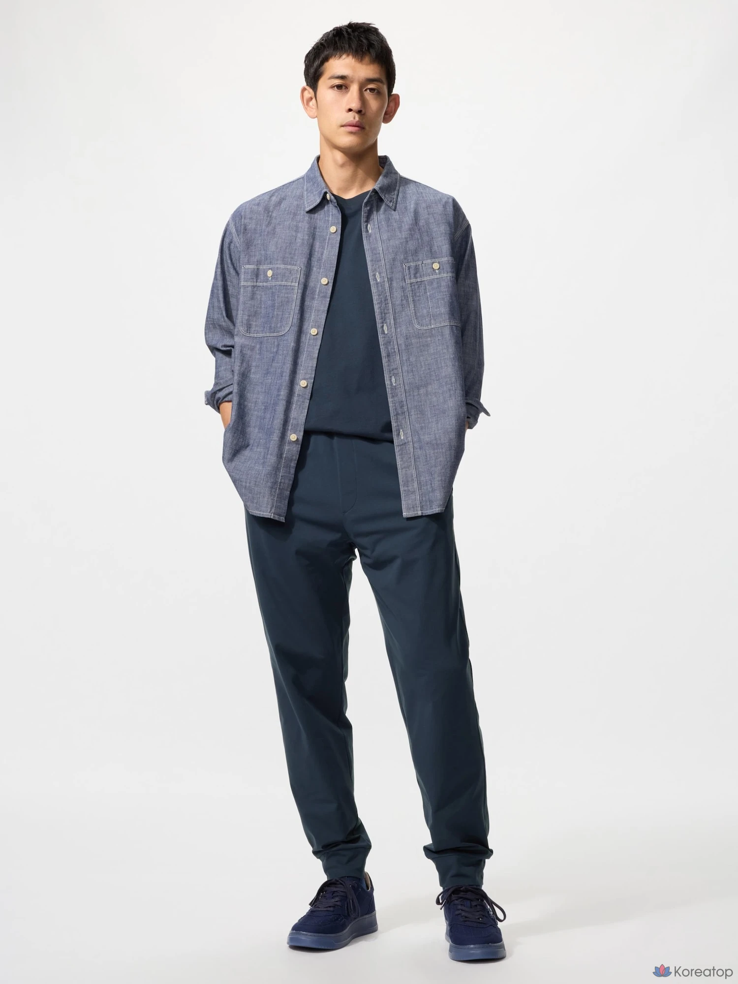 Брюки-джоггеры Uniqlo Ultra Stretch Active Jogger Pants, длина штанины 66.5–72.5 см