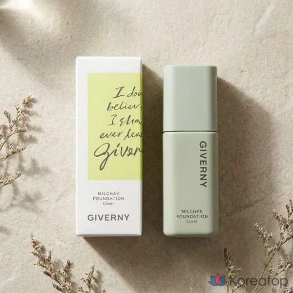 Тональный крем Giverny Coverage Foundation 30 мл SPF30, 1 шт., светло-бежевый (№ 21)