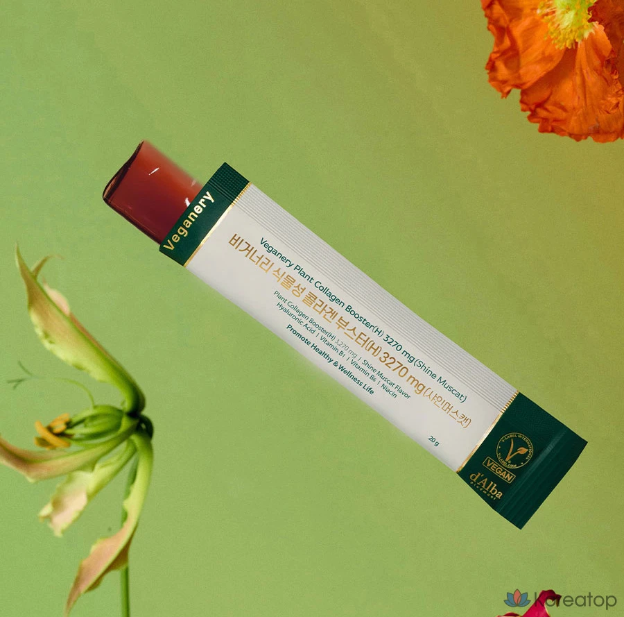 Веганский растительный коллагеновый бустер (H) 3270 мг (Shine Muscat) 14 пенсов, 280 г, 1 шт., фото 3