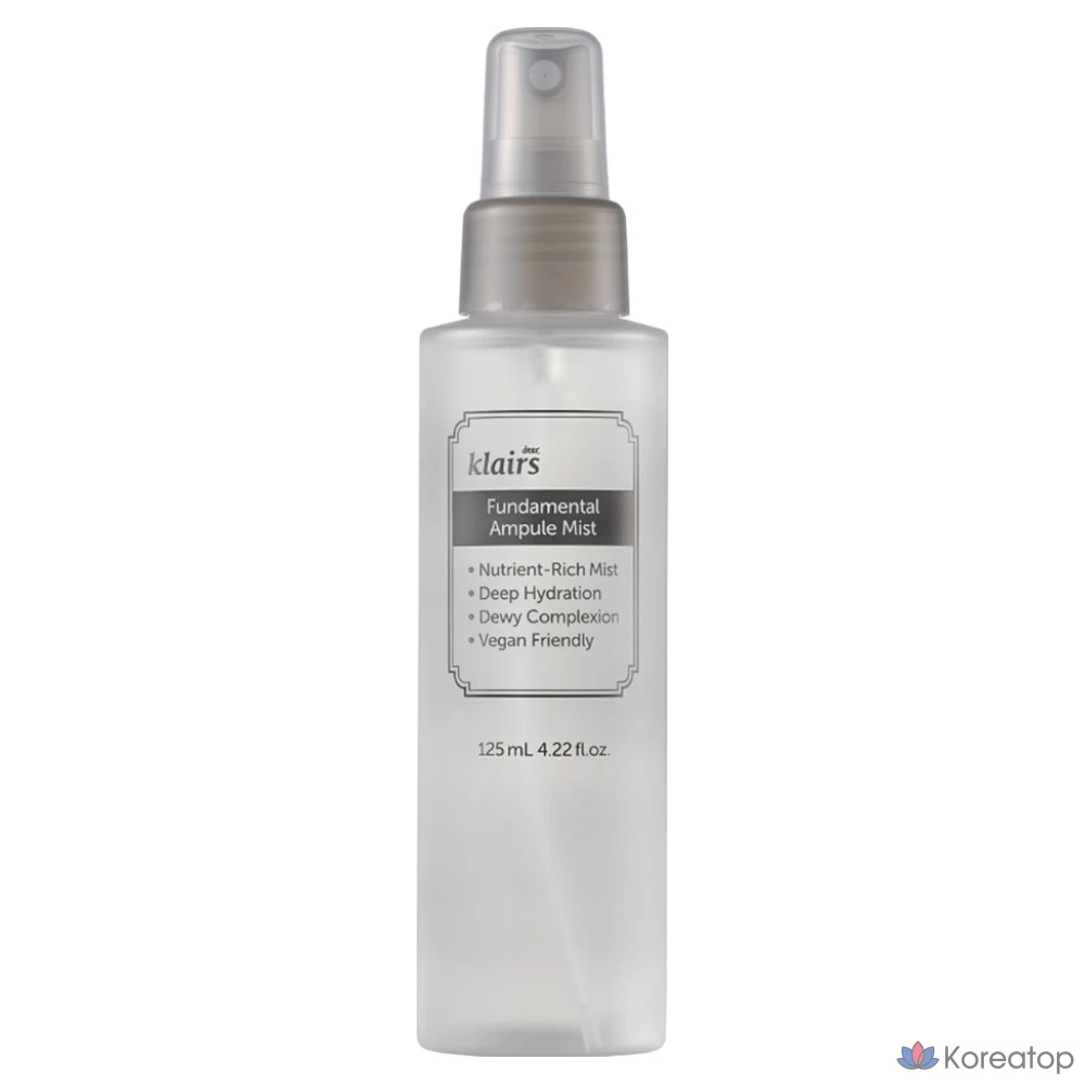 Спрей-ампула Dear, Klairs Fundamental, 1 шт., 125 мл