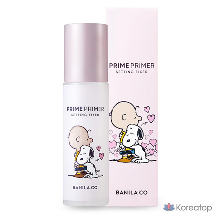 Фиксирующая основа под макияж Vanillaco Snoopy Edition Prime Primer Setting Fixer, 100 мл, 1 шт.