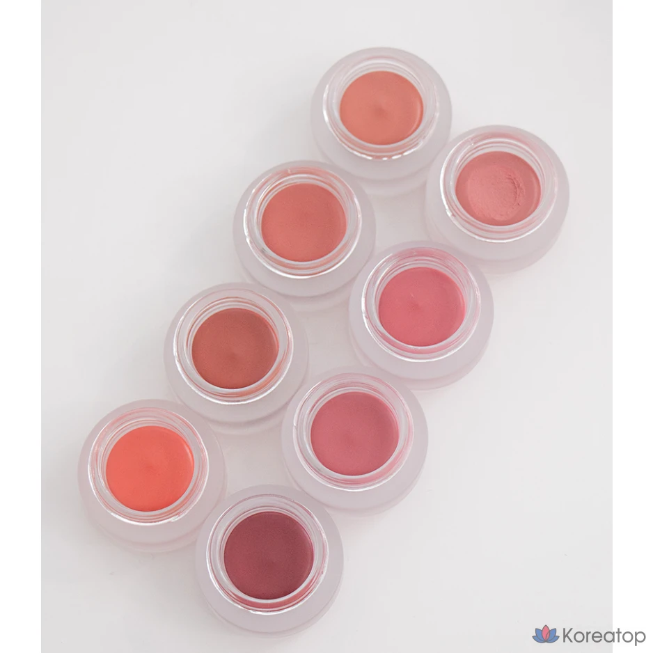 WakeMake Over Blurring Pot 4.5g 1 шт. WAKEMAKE Pot 8 оттенков, 06#RAW _Pink, для губ, щек, глаз, однотонный макияж, плотно прилегающая формула, увлажняющие и ухаживающие ингредиенты, фото 2