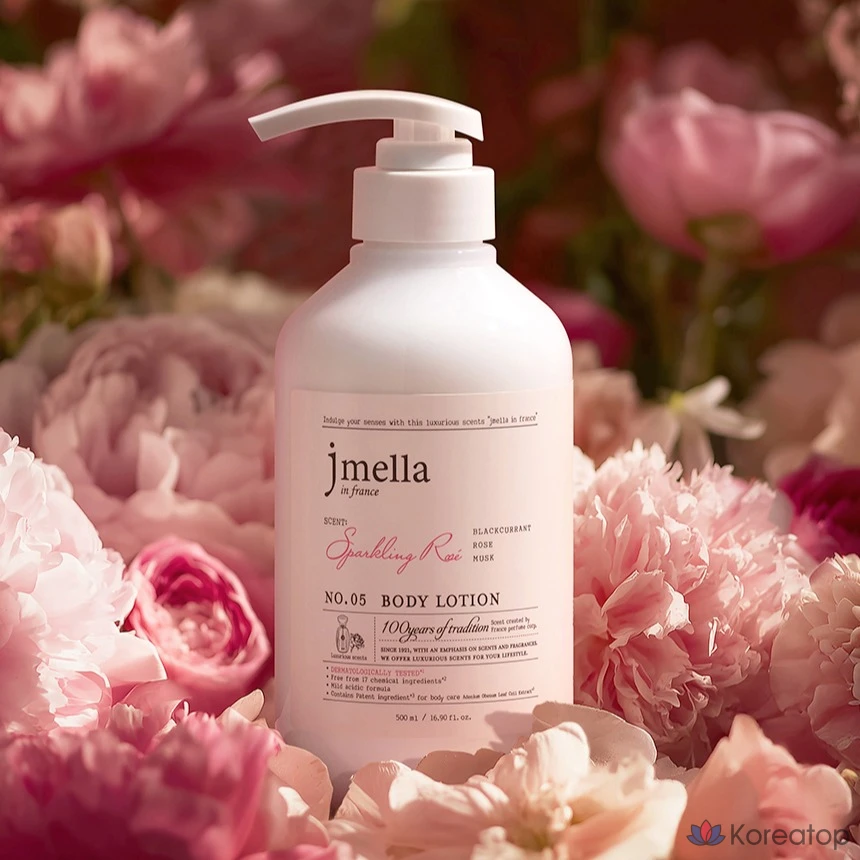 Лосьон для тела Jmella «Игристая роза», 500 мл, 1 шт.