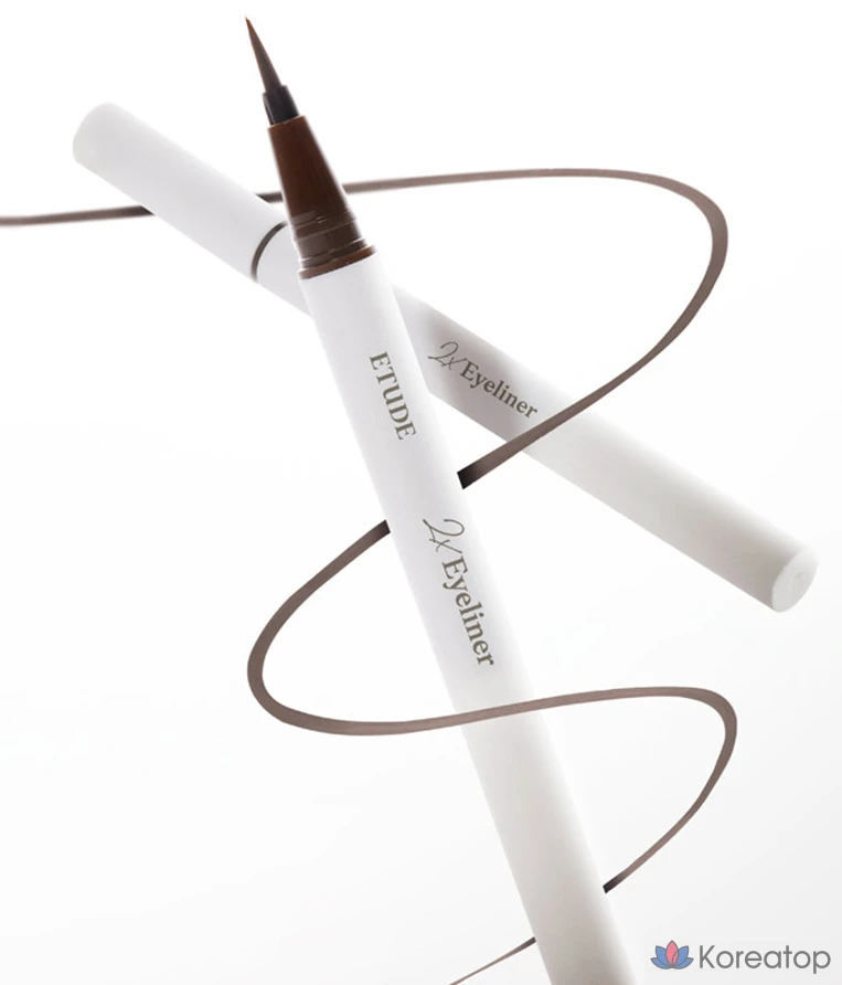 Подводка для глаз Etude House 2X Bare Face Pen Liner, 0.5g, № 1, мягкий темно-коричневый, 1 шт.