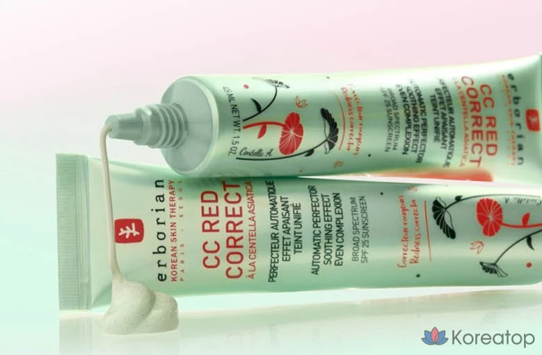 CC-крем Erborian Red Correct SPF25, 45 мл, 1 шт., фото 7