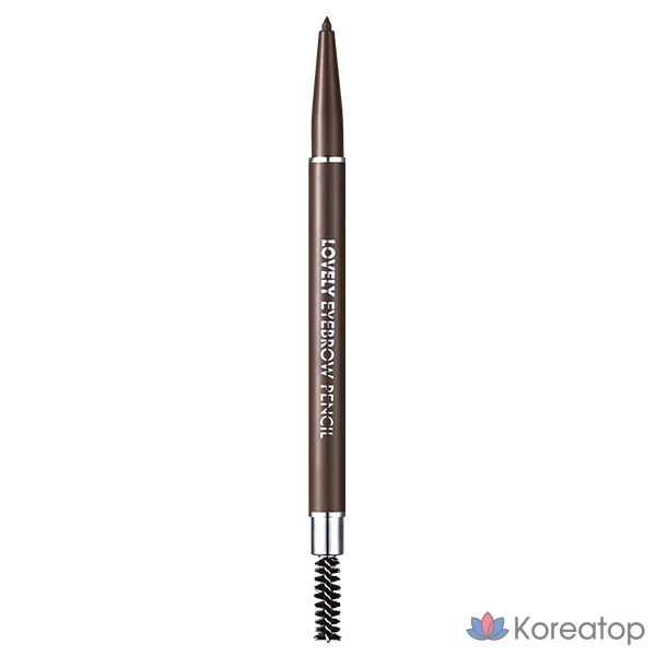Карандаш для бровей Tony Moly Lovely Eyebrow Auto Pencil, 0,1 г, № 3, серо-коричневый, 1 шт.