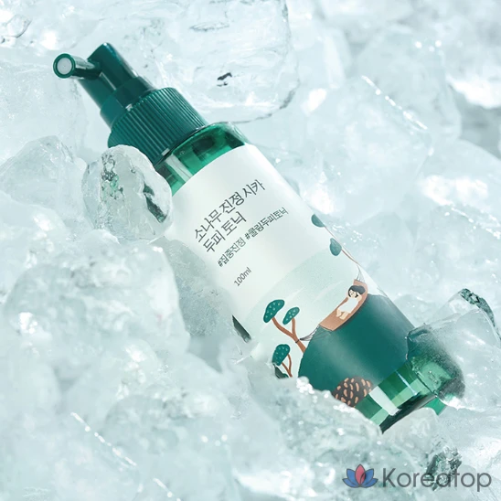 Успокаивающий тоник для кожи головы и волос Round Lab Pine Calming Cica, 100 мл, 1 шт.