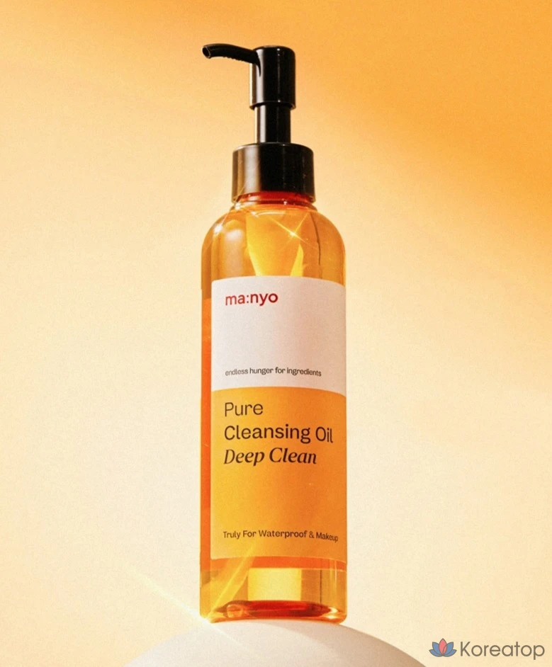 Очищающее масло Manyo Factory Pure для глубокого очищения, 250 мл + 55 мл, набор из 2 предметов, набор из 3 предметов, фото 3