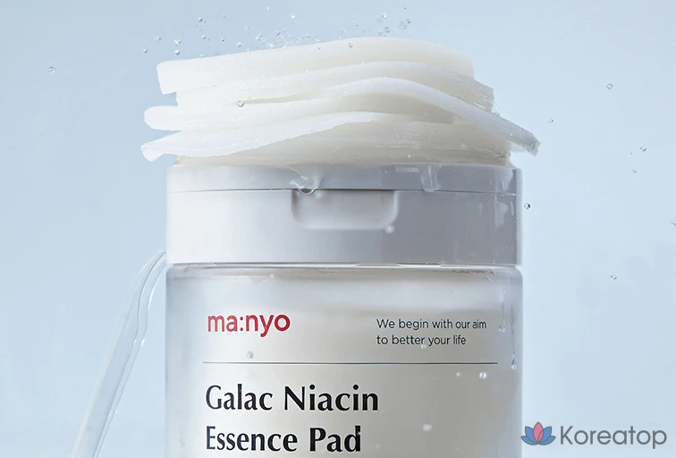 Эндоплазматические подушечки Manyo Factory Galac с ниацином, 300 мл, 80 листов, 1 упаковка.