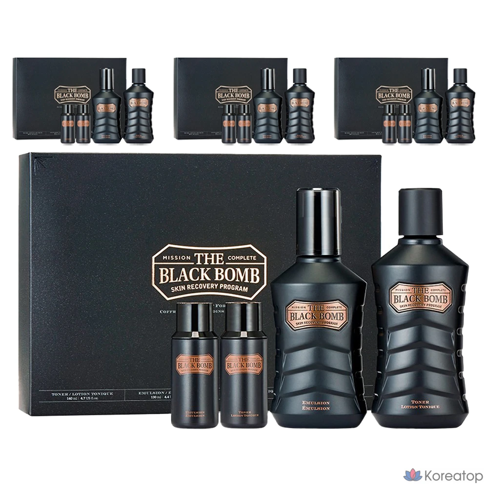Набор The Face Shop The Black Balm Special Set для мужчин, 4 комплекта