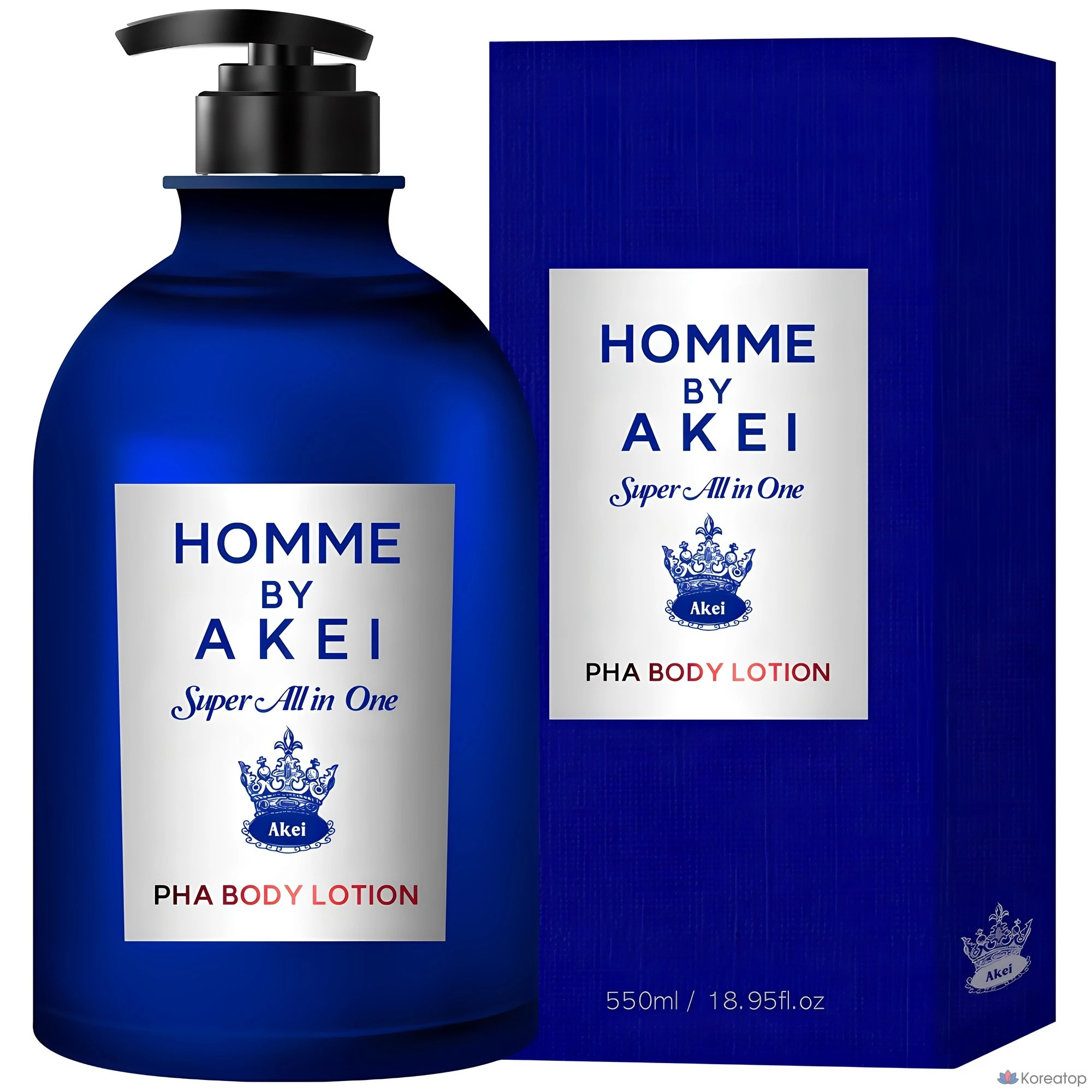 Akei Derma+ Homme Super All-in-One PHA Perfume Body Lotion Sensepheromone Scent, 550 мл, 1 шт.
