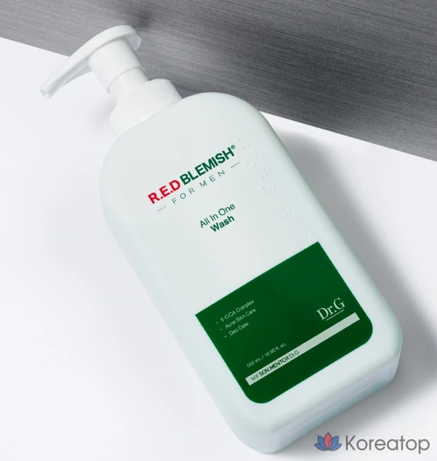 Гель для душа Dr.G Red Blemish for Men All-in-One, 500 мл, 1 шт.