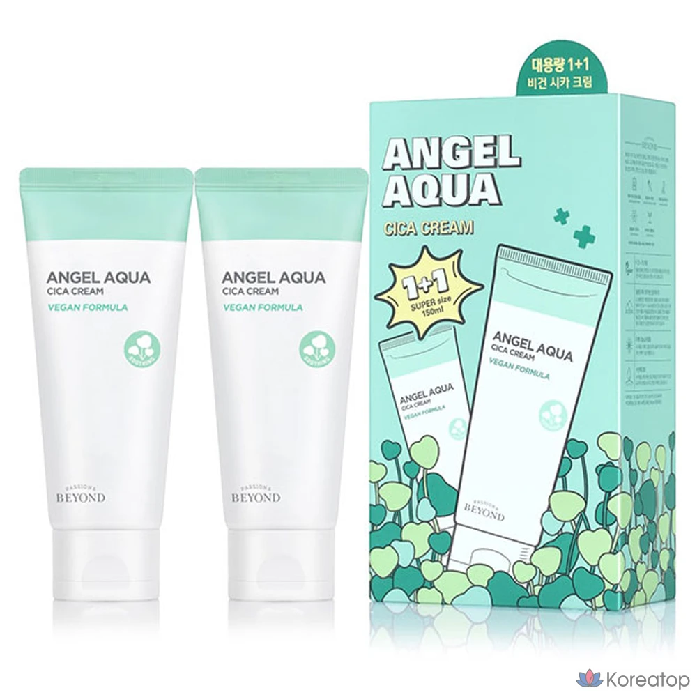 Крем BEYOND Angel Aqua Cica, 150 мл, 300 мл, 1 шт.