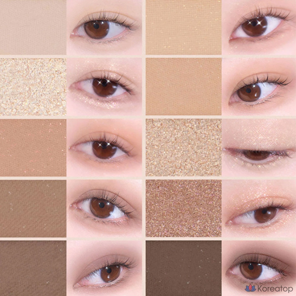 Палетка теней Too Cool for School Frottage, № 3, оттенок Milk S'more, 1 шт., фото 5