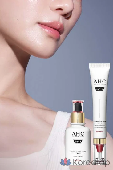 AHC Pro Shot Cola Juvenation Lift 4 капсулы, крем для глаз с экстрактом колы, 1 шт., 30 мл