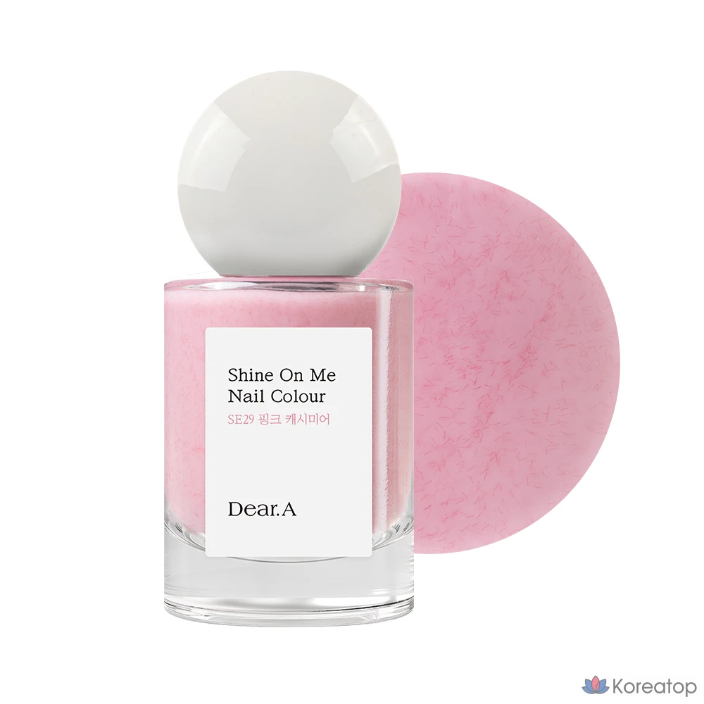 Лак для ногтей Dear.A Shine On Me, SE29 Розовый Кашемир, 11 мл, 1 шт.