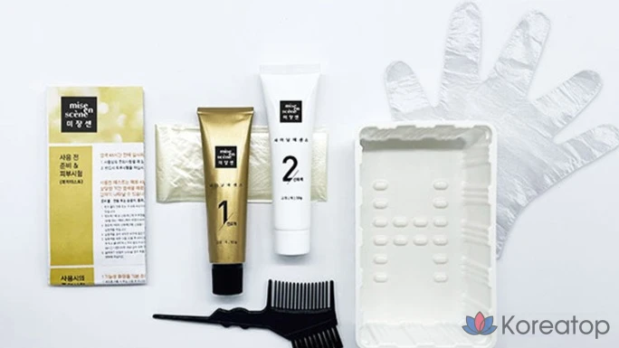 Mise en Scene краска для волос Shining Essence Perfume, 70 оттенков оранжево-коричневого цвета, 1 шт., фото 3