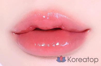 Тинт для губ Giverny Dewy Lip Glaze Tint, оттенок 03 Kitten Coral, 4,9 г, 1 шт., фото 3