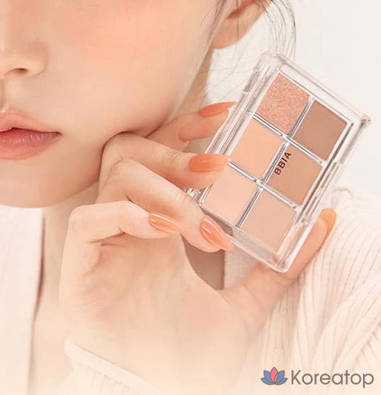 Палетка теней BBIA Ready to Wear Eye Palette, румяна Apricot Blush, 1 шт., фото 3