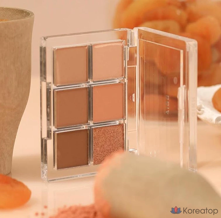 Палетка теней BBIA Ready to Wear Eye Palette, румяна Apricot Blush, 1 шт., фото 4