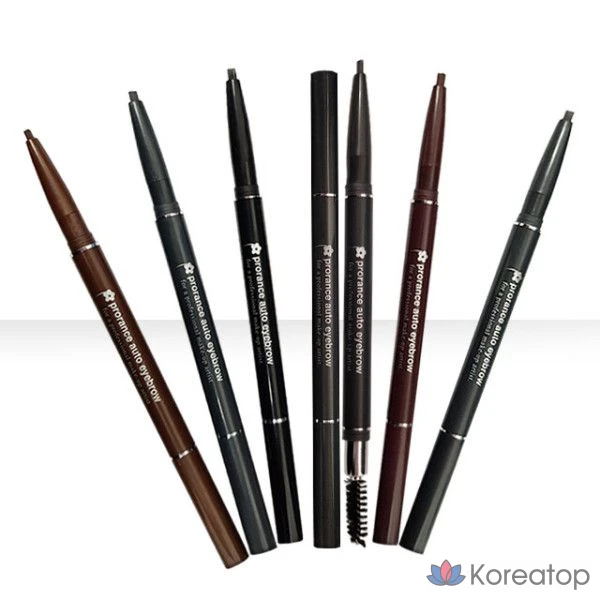 Карандаш для бровей Prorance Color Auto, коричневый, 21, 1 шт.