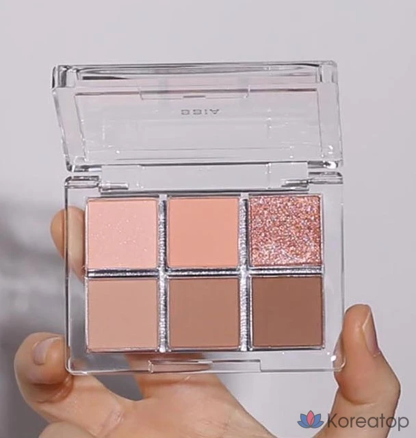 Палетка теней BBIA Ready to Wear Eye Palette, румяна Apricot Blush, 1 шт., фото 5