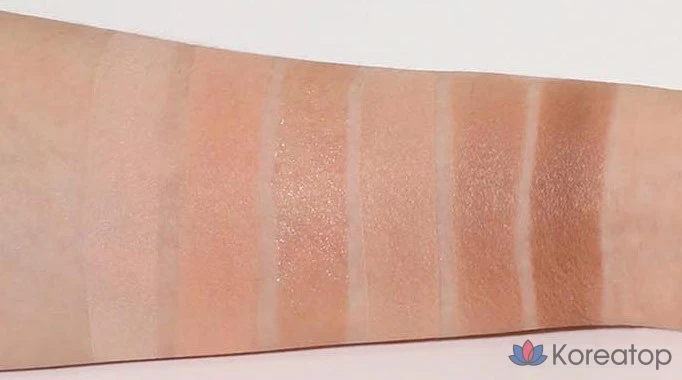 Палетка теней BBIA Ready to Wear Eye Palette, румяна Apricot Blush, 1 шт., фото 6