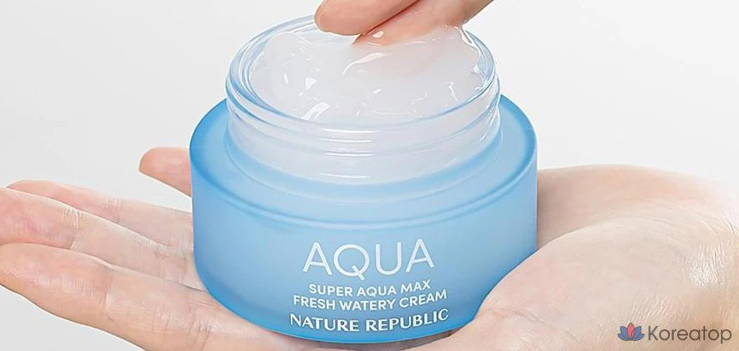 Увлажняющий крем Nature Republic Super Aqua Max Fresh для жирной кожи, 80 мл, 1 шт.