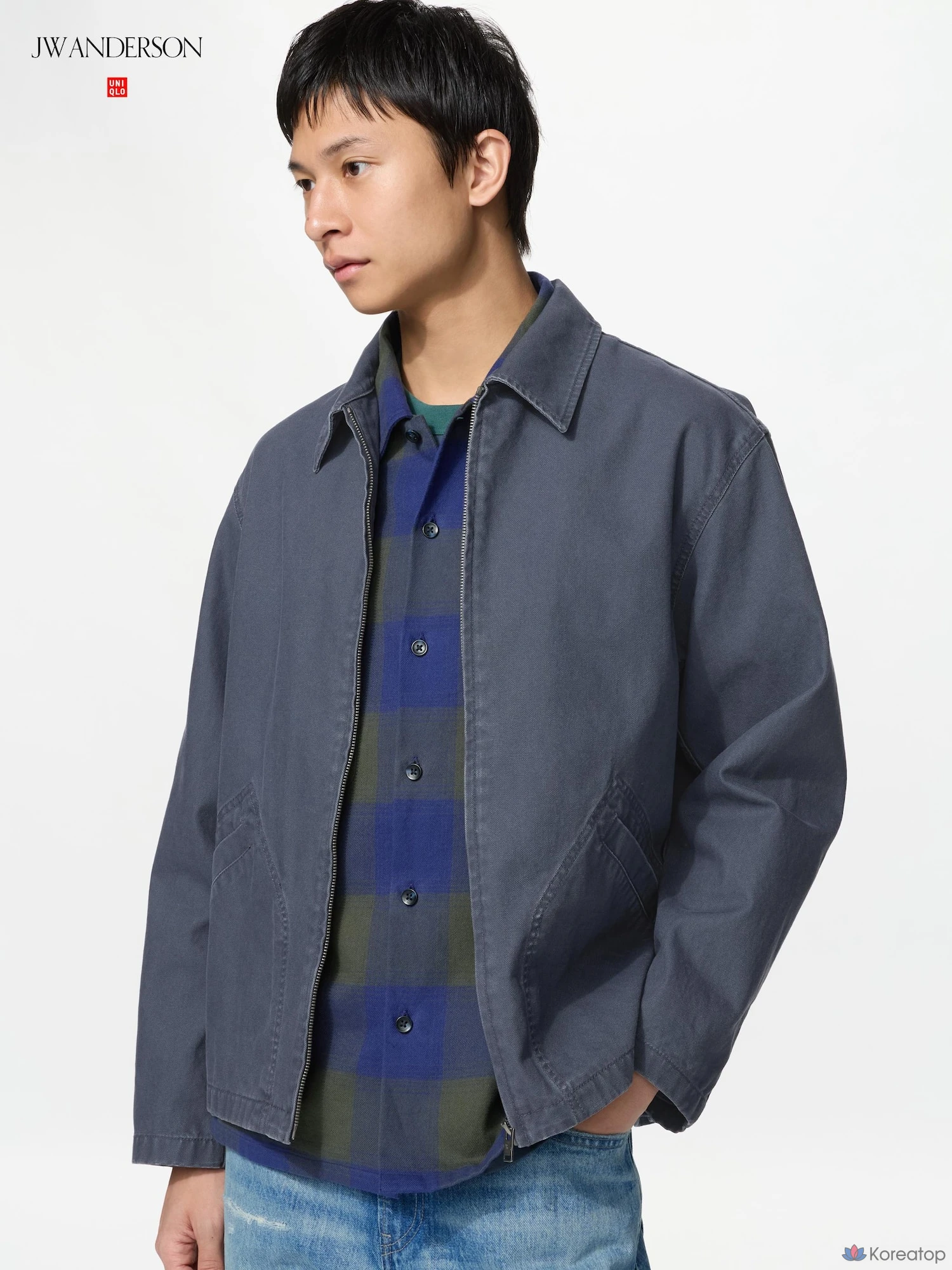 Блузон на молнии Uniqlo