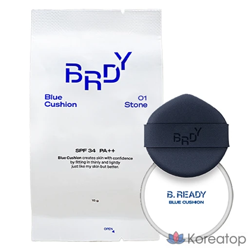 Наполнитель для губной подушечки B.READY Blue 15 г, камень № 1, 1 шт.