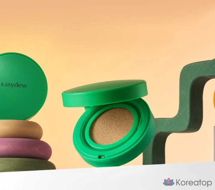 Кушон Easydew Mela B Toning Gimi Ampoule Cushion Mini, оттенок 21 Natural, 8 г, 1 шт., фото 7