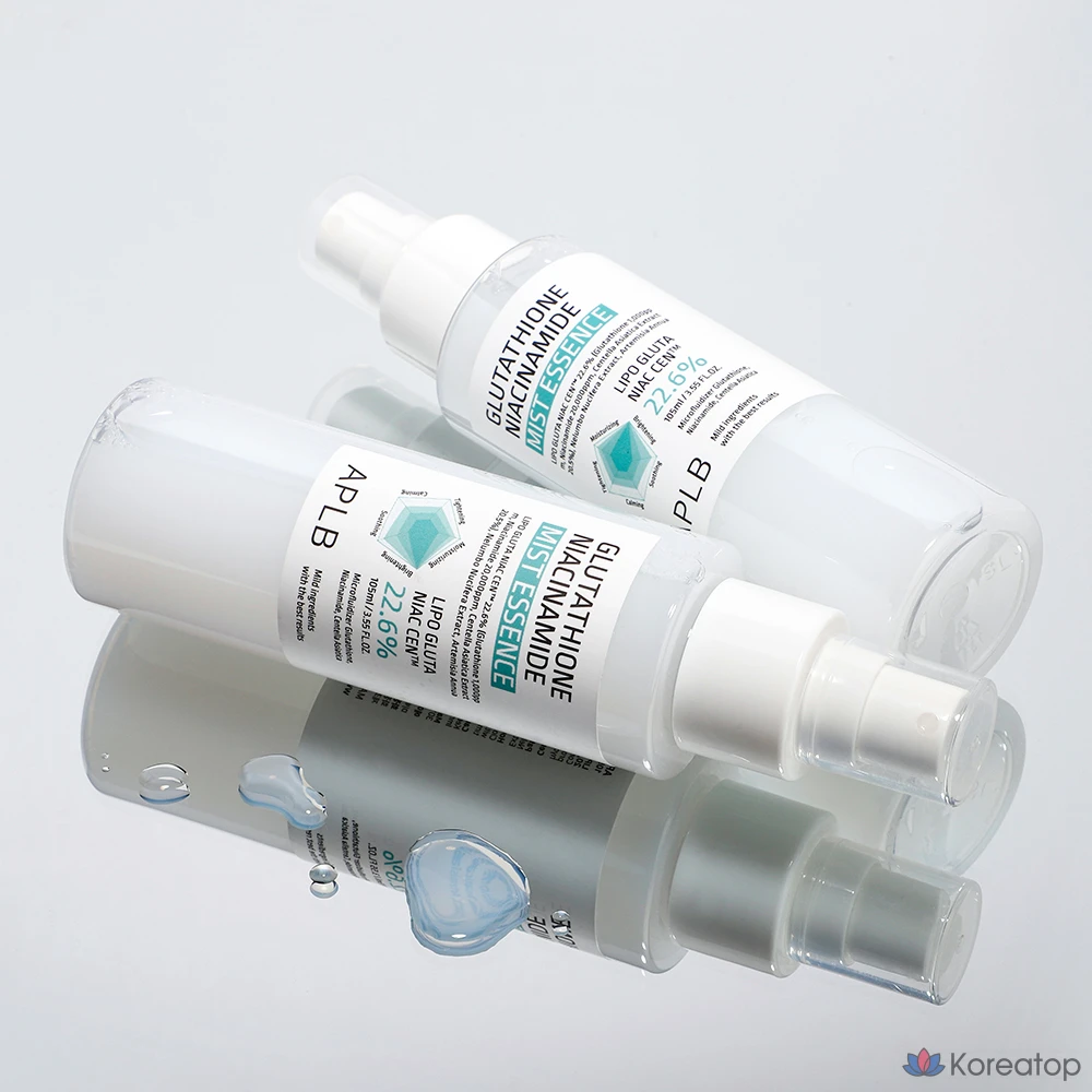 APLB Glutathione Niacinamide Mist Essence, 105 мл, 1 шт.