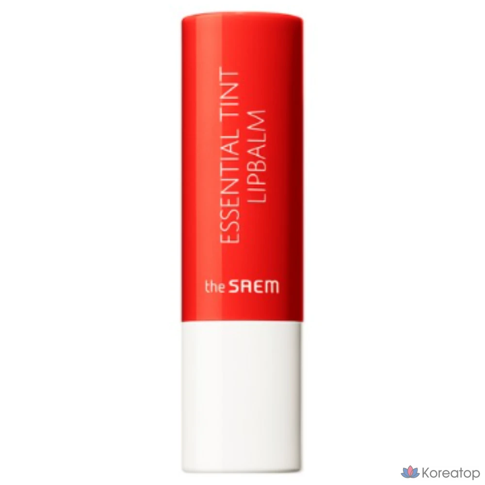 Бальзам для губ The Saem Sammul Essential Tint Lip Balm, OR01 Orage (Essential Strawberry), 4 г, 1 шт.