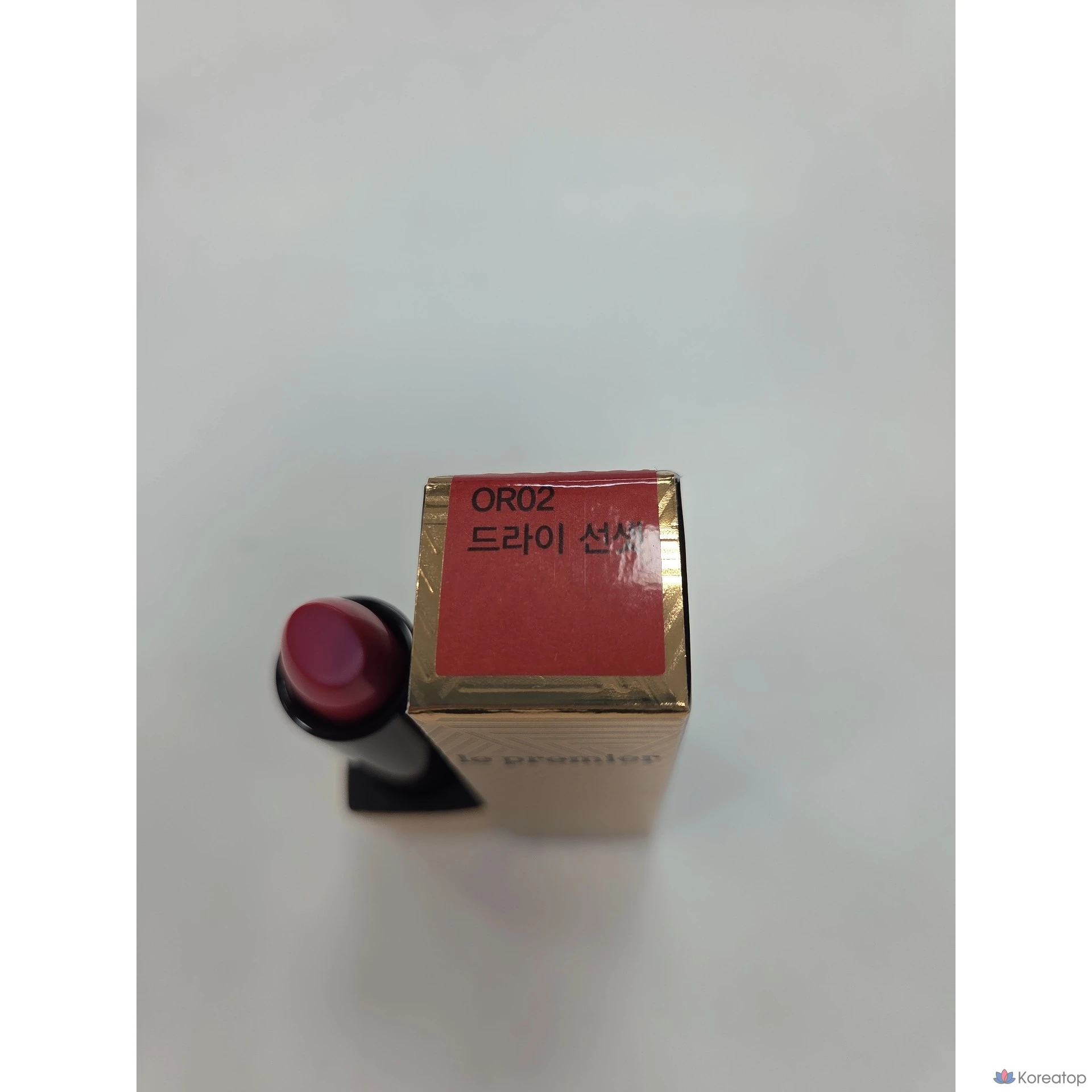 Помада Enprani Le Premium Lipstick OR02 Dry Sunset, крем для рук с витаминами, 1 шт., 3,4 г, фото 2