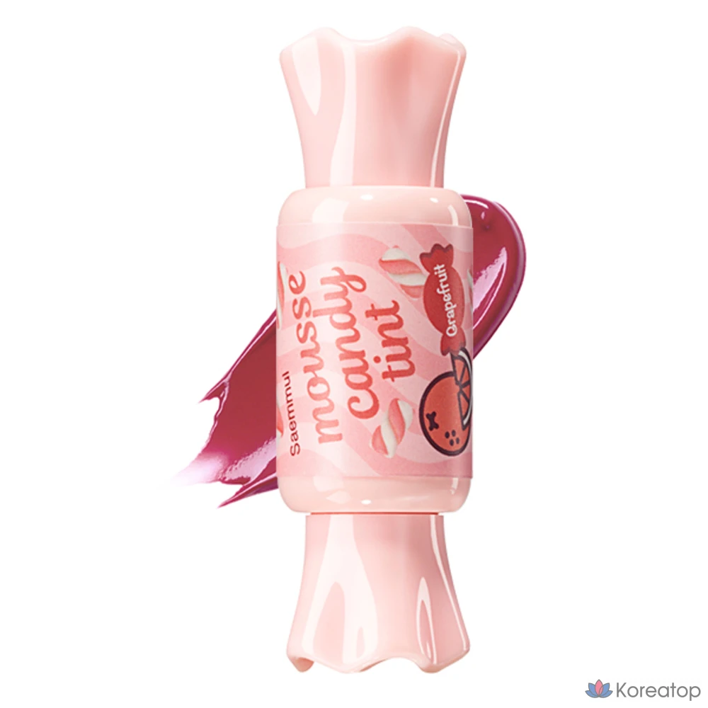 Мусс-конфета The Saem Sammul 8 г, 4 вида грейпфрутового мусса, 1 шт.