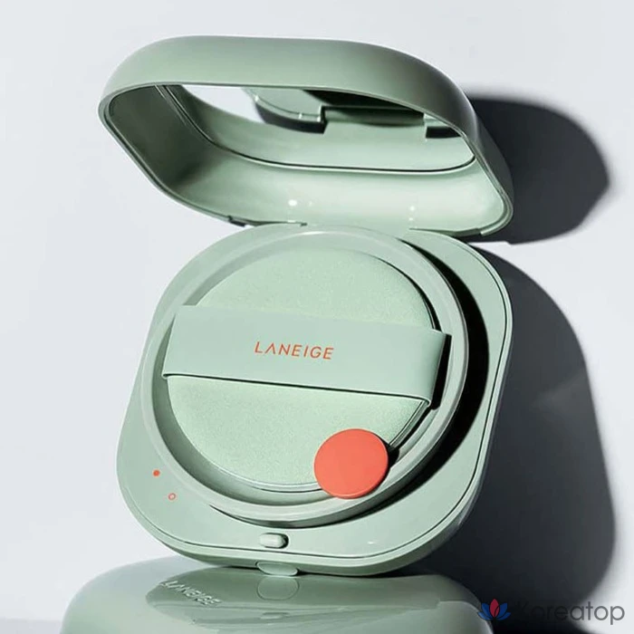 Сменный блок тонального крема Laneige Neo Matte Cushion Foundation, 15 г, 13N1, цвет слоновой кости, 1 шт., фото 4