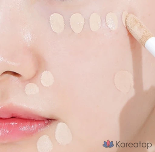 Консилер Luna Long-Lasting Full Cover Big Concealer, 40 г, 1 шт., № 2, бежевый., фото 4